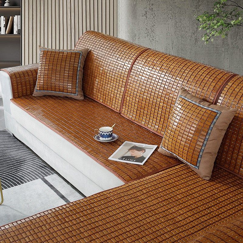 【唯蒂妮】夏季筋麻将席沙发垫夏天新款凉席防滑冷感竹席坐垫子,居家布艺,沙发垫,淘宝优惠券,粉丝福利购,淘宝优惠卷