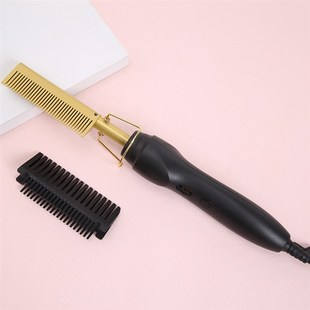 2 in 1 Hair Straightener Curler Wet Dry Electric Heating 梳