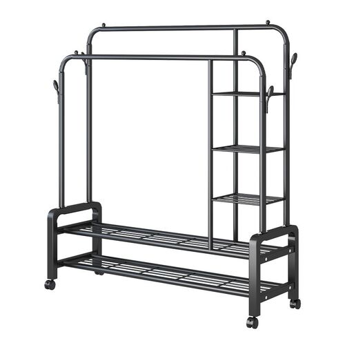 Heavy Duty Clothes Rack, Metal Garment Rack living room