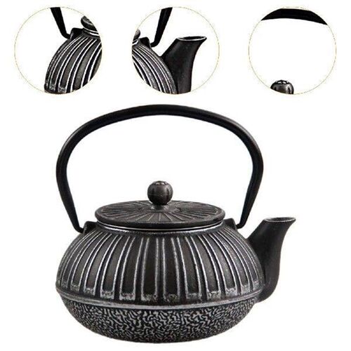 Cast Iron Teapot Traditional Japanese Teapot for Family