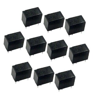 10Pcs/Pack Coil Relay HK23F-DC5V-SHG, Contact Ratings 2A