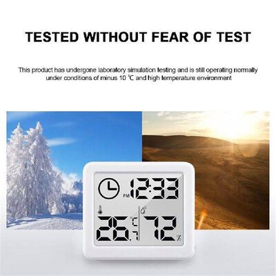 Indoor Thermometer Hygrometer with C Temperature