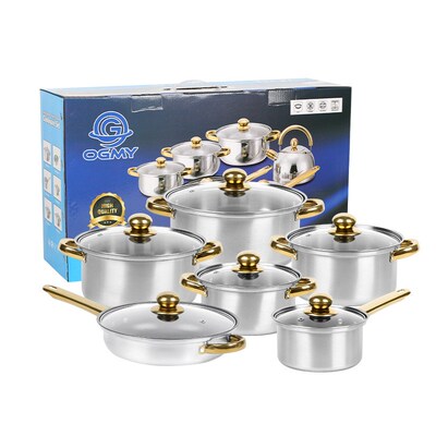 Pan set 12-piece kitchen non-stick Soup Cooker Culinary