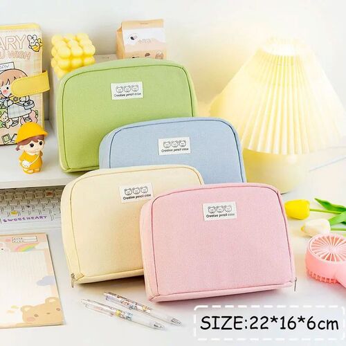 Kawaii Pencil Case Large Capacity Bag Pouch Box For Girls Ja