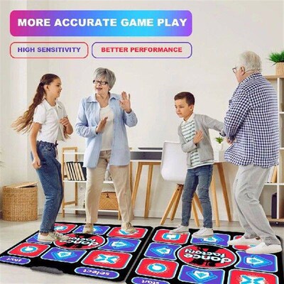 Electronic Dance Pad Non-Slip Dancing Mat Family Music Game