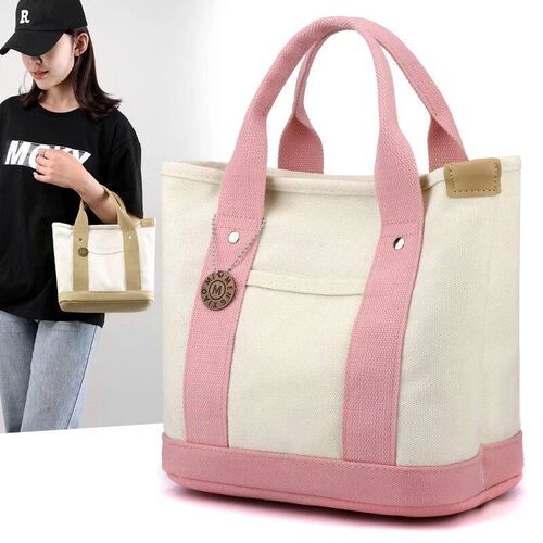 Tote Bag Portable Large Capacity Leisure Lunch Bento Bucket