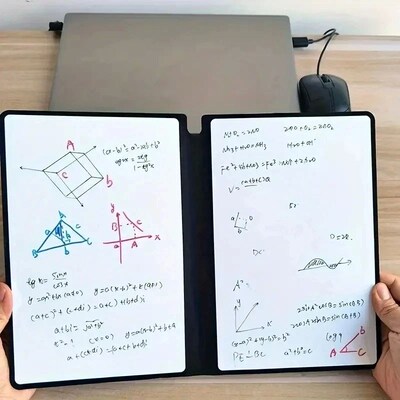 A5 Reusable Whiteboard Notebook Memo Book With Free Whiteboa