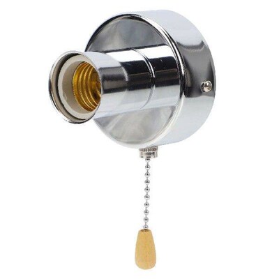 Pull Switch Ceiling Light Chain Lampholder Base Replacement