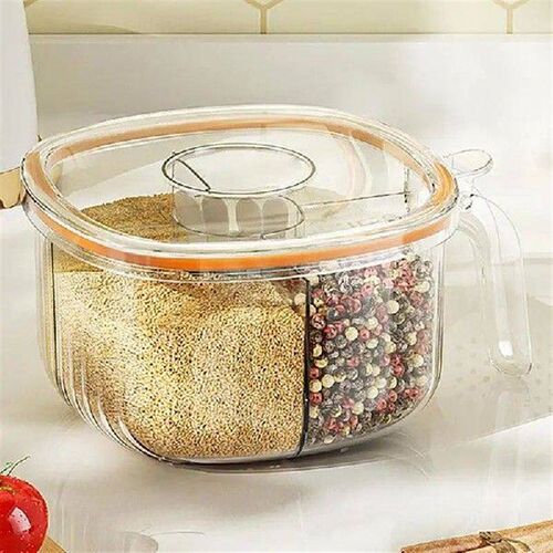 Divided Condiment Container Sealed Condiment Container With
