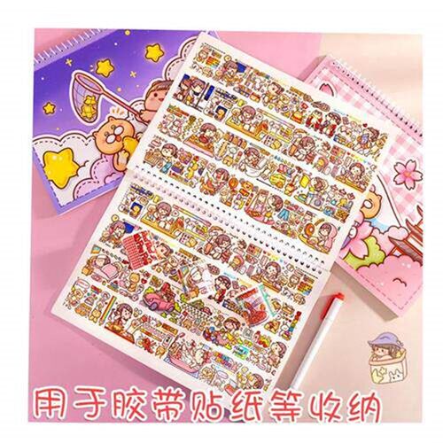 sticker collecting book storage release paper sticker  mochi