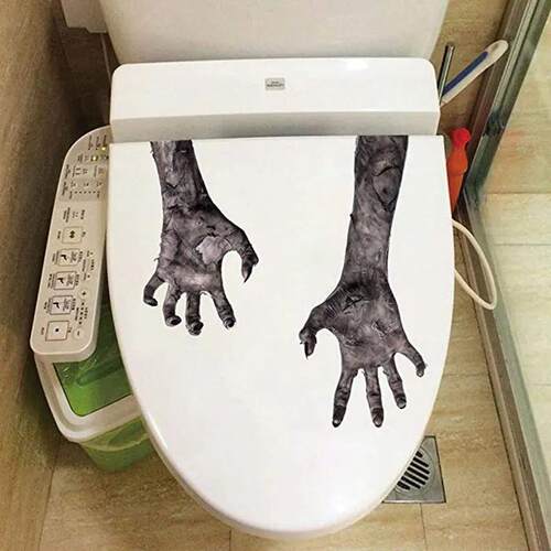 Halloween 3D Ghost Hand Wall er Self-adhesive Removable Wall
