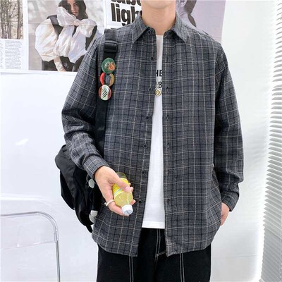 Long Sleeve Shirt Mens Spring and Summer New Arrival Mens