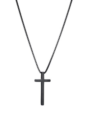 Cross necklace Mens fashion sweater chain十字架项链男