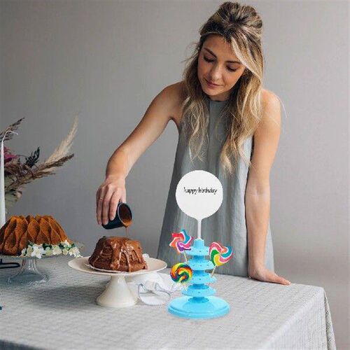 Lollipop Display Stand Cupcake Delicate Holder Desktop Rack