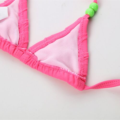 2~7Y Biquini Infantil Solid color Girls swimwear High qualit