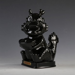 陶瓷龙摆件十二生肖龙动物工艺品现代家居开业礼品招财龙摆设