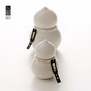 Gourd Scented Candle 福禄白瓷葫芦 香薰蜡烛 东方人文设计