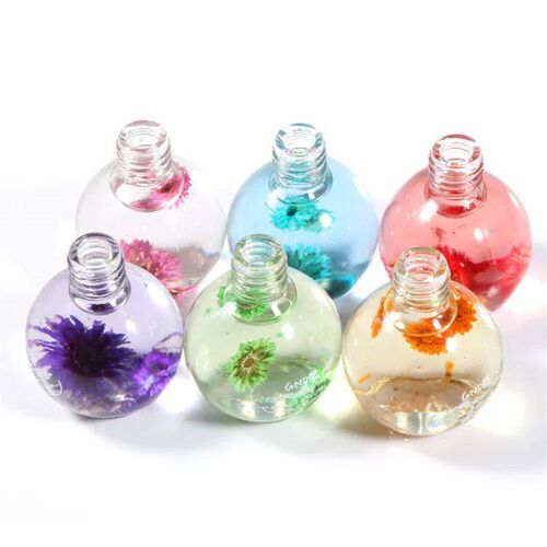 1 Bottle 15ml Dried Flowers Softener Nutritional Cuticle Oil