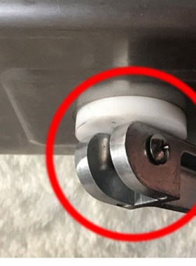 腌制机把手PC胶垫 滚揉腌肉机配件白色胶垫原装配件结实耐用