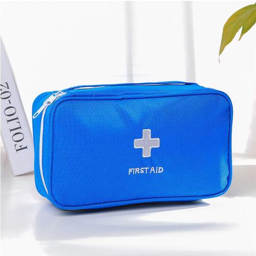 Portable Waterproof Medical Bag Square Zipper Oxford Storage