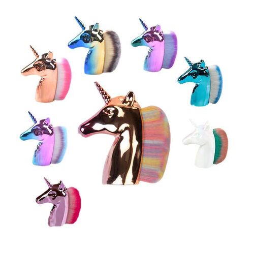 Unicorn Nail Dust Brush Nails Art Accessories Remove Manicur