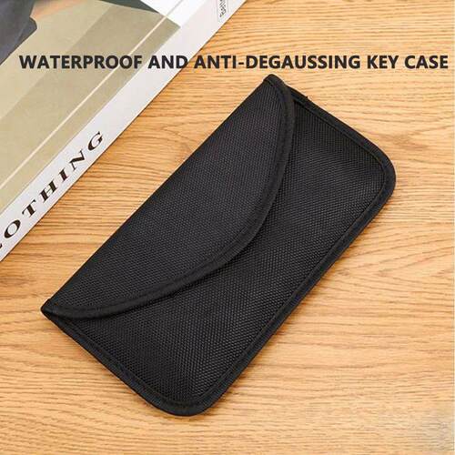 Car Key Pouch Accessories Faraday Signal Blocking Bag Protec