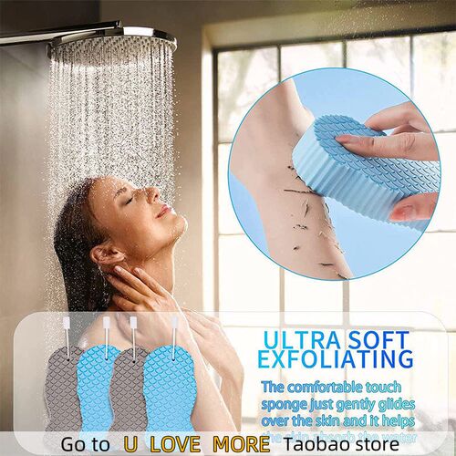 Super Soft Exfoliating Sponge Body Scrubber Bath Exfoliating