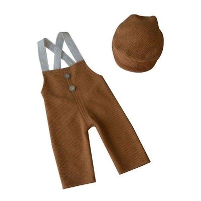 Newborn Photography Props Set Baby Boy Picture Outfits