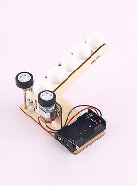 DIY Electric Ball Pitching Materials Wooden School Projects