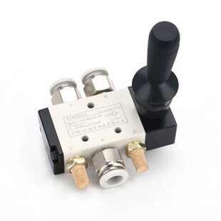 气动开关手动H210 08手拉气缸手动换向气 08手扳R210