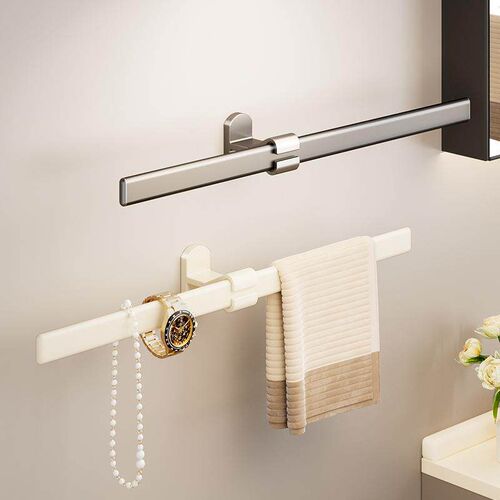 Bathroom Space Aluminum Single-pole Towel Bar Bathroom
