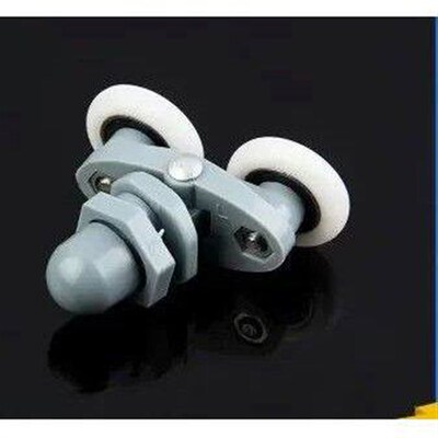 8PCS Twin Shower Door Rollers/Runners 19/23/25/27mm Wheels