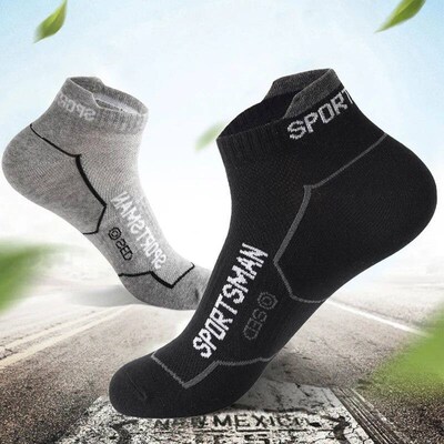 6 Pairs Socks Mens Short Socks Sweat Absorbent and Odorous