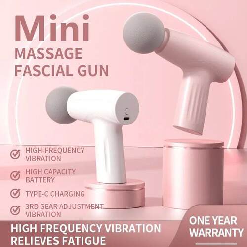 Mini Fascial Massage Gun Vibration Massage Machine Muscle Re