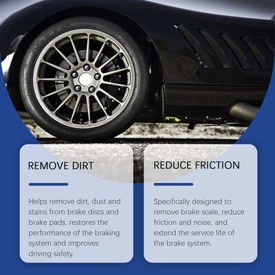 Homonth Car Brake Cleaner - Effective in Removing Oil Stains