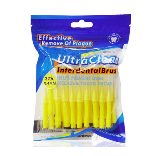 32pcs 0.4-1.0mm Dental Slim Soft Interdental Brush Brush