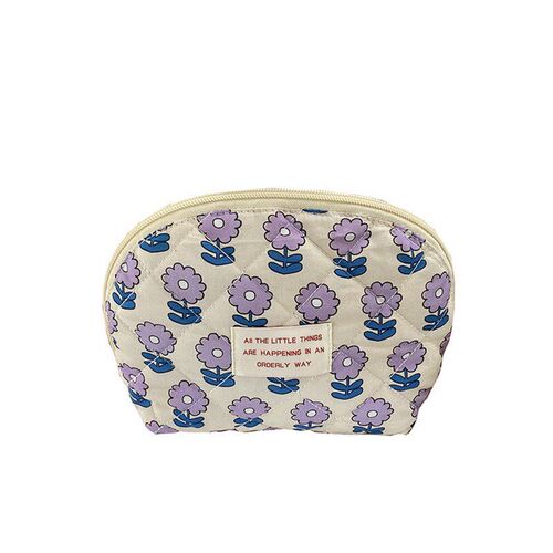 Mizawa Padded Makeup Bag Ins Style Portable Makeup Pouch Sto