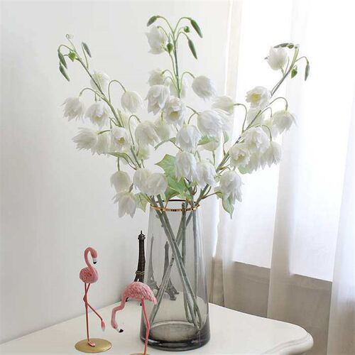 Artificial Flower Wind Bell Flower Silk Flower Fake Flower D