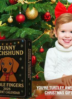 2025 Funny French Bulldog Advent Calendar Hilarious Frenchie