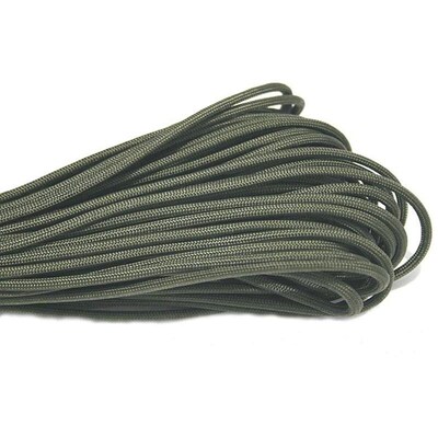 Army Green Black Paracord 550 Climbing Lanyard Tent Rope 4mm