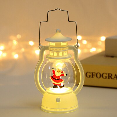 Christmas decoration led portable night light for children