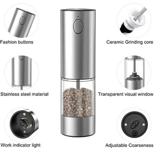 Electric Pepper Grinder Automatic Salt And Pepper Grinder US