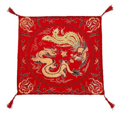 A Pair of Wedding Kneeling Mats, a Pair of Sitting Mats for