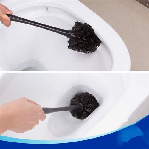 Toilet Plunger and Bowl Brush Combo for Bathroom Cleaning