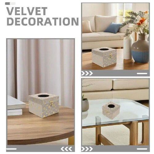 2 Pcs Tissue Box Boxes Vintage Decor Face Holder Cases for