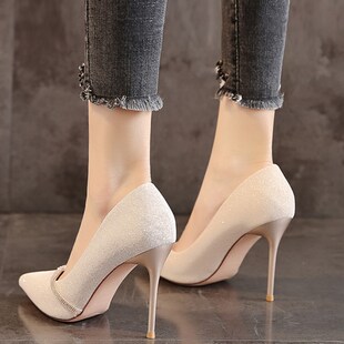 Ladies Shoes 2023 Fashion Basic Womens High Heels Sexy Part