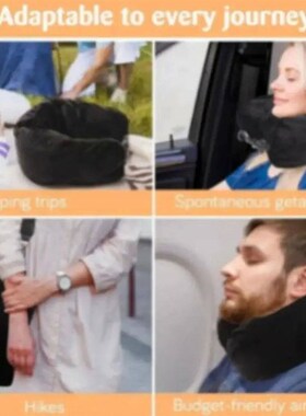 Fillable Travel Neck Pillow Stuff With Clothes Pillowcase St