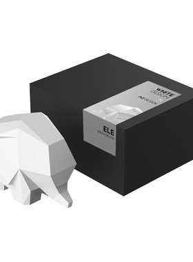 White Design--Z Design创意大象树脂摆件家居客厅卧室办公装饰