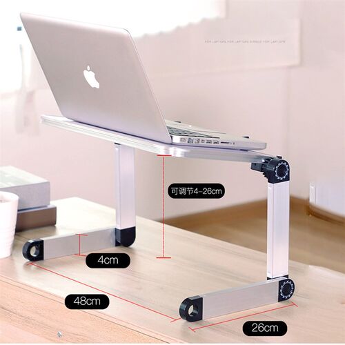 Adjustable Folding Laptop Desk Portable for Bed Table Notebo