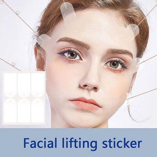 18Pcs Invisible Thin Face Stickers V-Shape Fast Lifting Faci